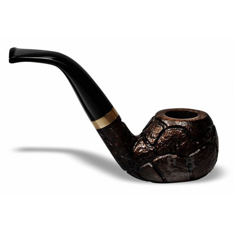 Cachimbo Maestro Briar Jateado (Aceita Filtro 9mm)